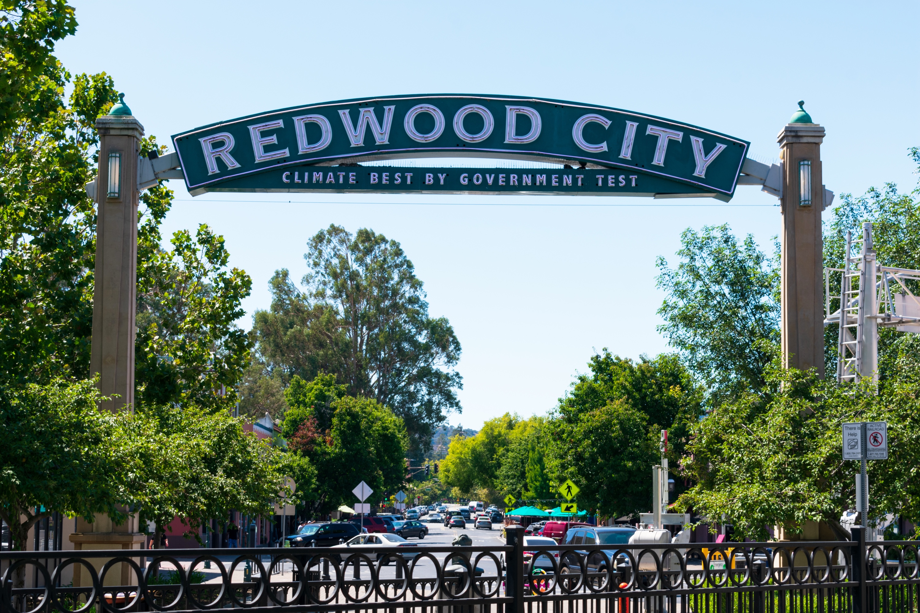 Iconic Redwood City gateway &mdash; first-90-days logistics include landing inside the right municipality for your DMV, schools, and utility setup.