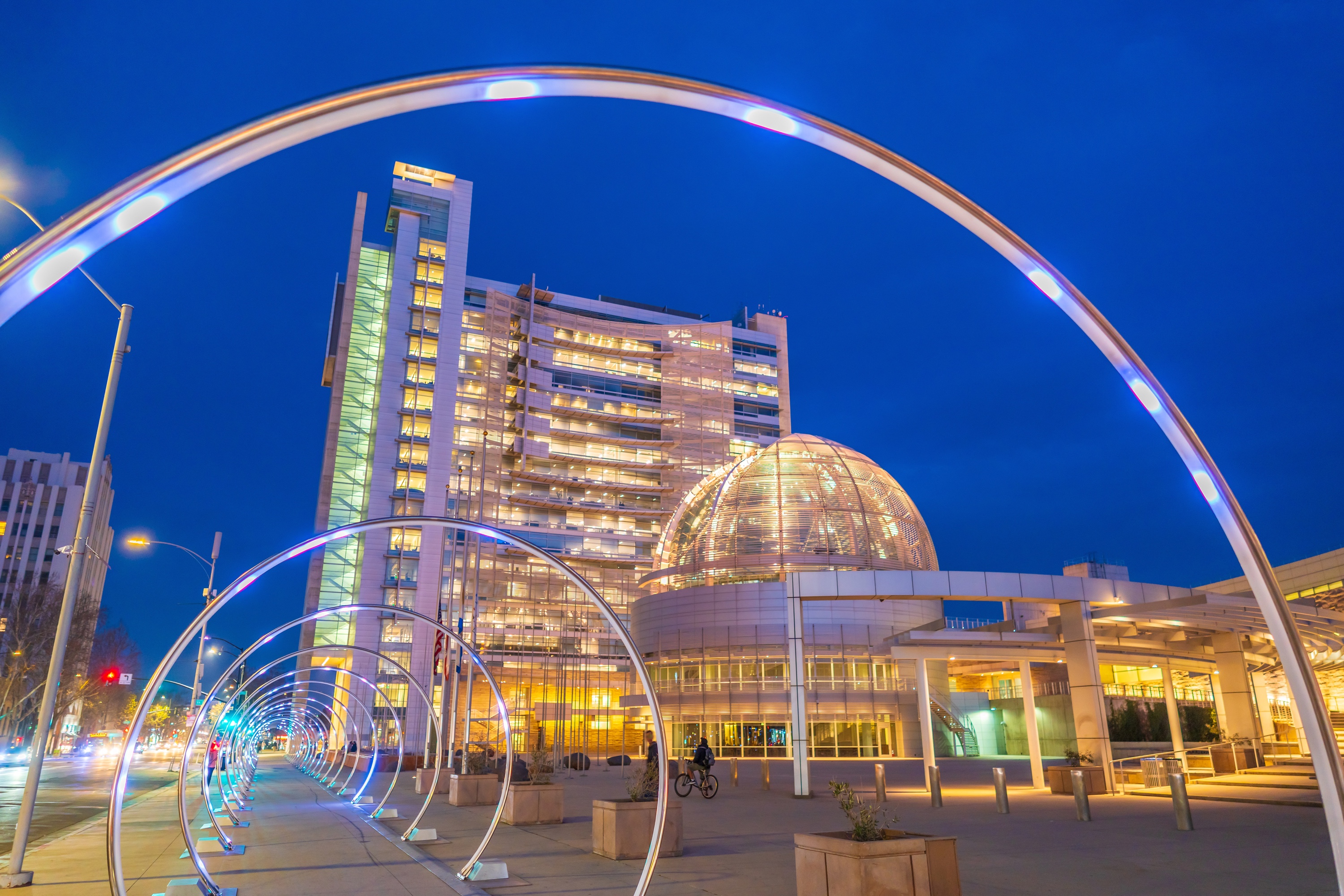 San Jose City Hall in Silicon Valley, California